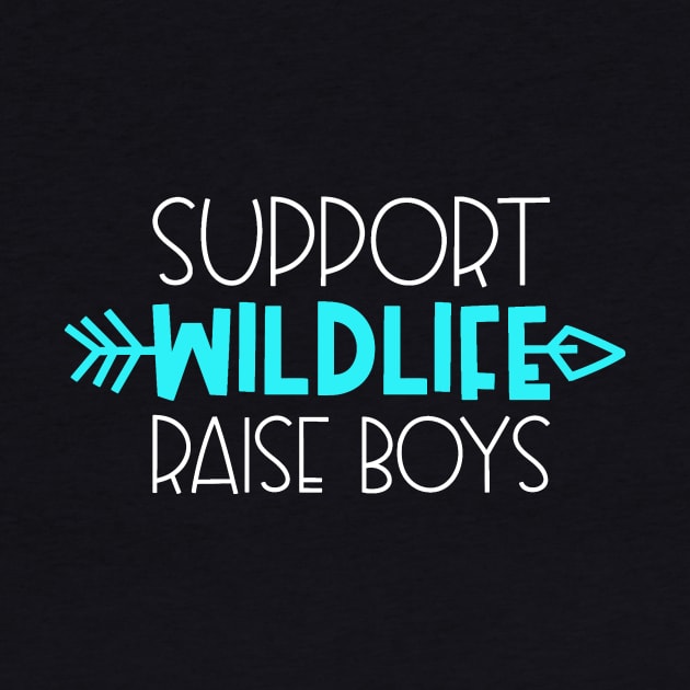 Support Wildlife Raise Boys by StacysCellar